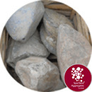 Glacial Boulders - 5 Medium Rounded - 1913